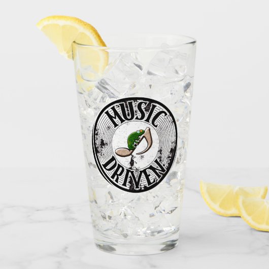 Verre Musique (Devant glace)