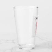 Verre Musique aux fleurs de violet (Droite)