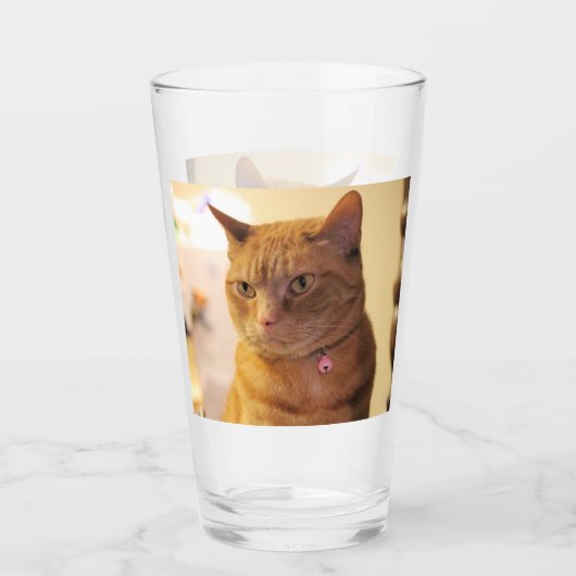 Verre Musique de chat (Devant)