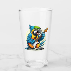 Verre Musique du rock perroquet
