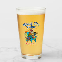 Musique Ville Phins Pint Glass