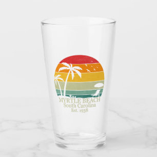 Verre Myrtle Beach Caroline du Sud vintage