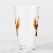 Verre Mystical Winged Cat Sphinx - Art Imaginaire égypti (Gauche)