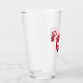 Verre N'achetez pas de fourrure (Droite)