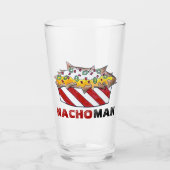 Verre NACHO (MACHO) MAN Fromage Chips Foodie (Devant)