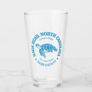 Verre Nags Head (tortue de mer)