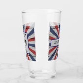 Verre Name || Happy Birthday America Starburst Pint (Gauche)