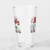 Verre Naughty Ou Nice Flirty (Gauche)