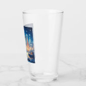 Verre Navire amarré de Noël/hiver (Gauche)