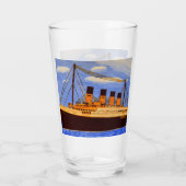Verre Navire Titanic  (Dos)