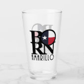 Verre NÉ Amarillo Texas (Devant)