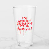 Verre Ne comprendrait pas que c'est une blague interne d (Devant)