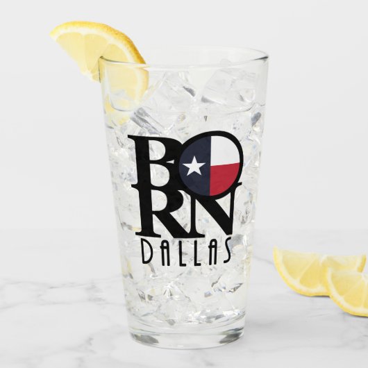 Verre NÉ Dallas Texas (Devant glace)