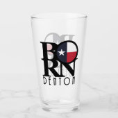 Verre NÉ Denton Texas (Devant)