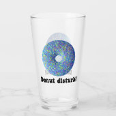 Verre Ne déranger pas (Dos)