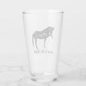 Verre Né pour être sauvage (Dos)