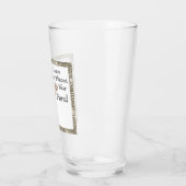 Verre "Ne Quittez Jamais La Maison Sans Votre Tiara !" (Gauche)