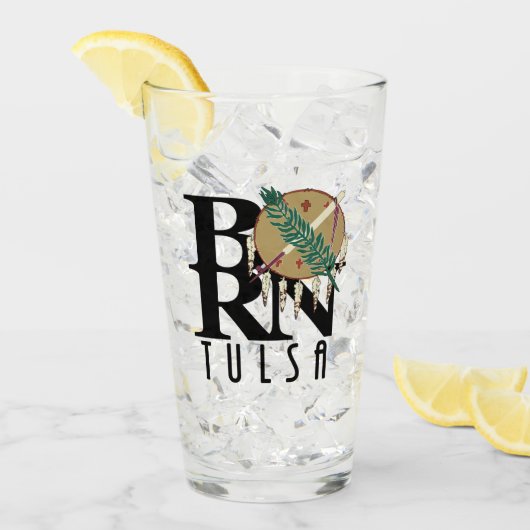 Verre NÉ Tulsa Oklahoma (Devant glace)