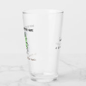 Verre N'effraie pas mon gin, va avec le tonique ! (Gauche)