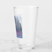 VERRE NEIGE, ARBRES, LE SOLEIL, PRÊT À NOËL (Gauche)