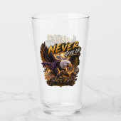 Verre Never Give Up Eagle – Powerful (Devant)