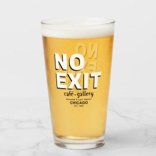 Verre No Exit Café, Galerie, Chicago. FONDÉE EN 1958