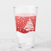 Verre Noël blanc (Devant)
