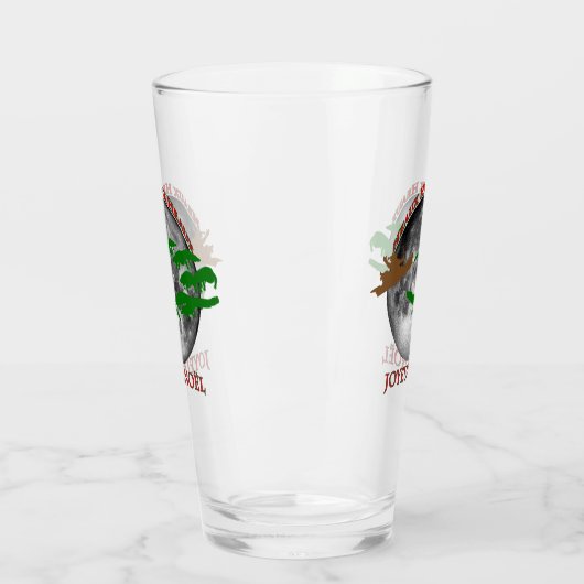 Verre Noël cajun (Gauche)