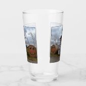 Verre Noël dans une ferme (Gauche)