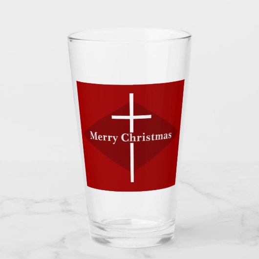 Verre Noël de la Croix-Rouge (Devant)