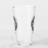 Verre Noël de Noël 'Tis Season Script Monogramme (Gauche)