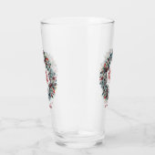 Verre Noël de Noël 'Tis Season Script Monogramme (Droite)