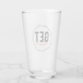 Verre Noël drôle éclaté (Dos)