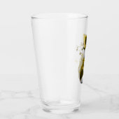 Verre Noël du motoneige mignon or (Droite)