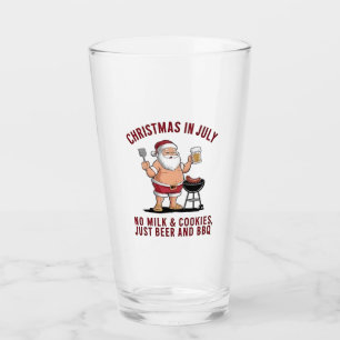 Verre Noël en juillet : Pas de lait, pas de biscuits, ju
