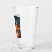 Verre Noël hawaïen/tropical (Gauche)
