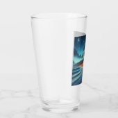 Verre Noël hawaïen/tropical (Droite)