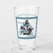 Verre Noël Meowy (Devant)