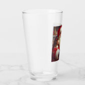 Verre Noël Père Noël avec enfants 1 (Droite)
