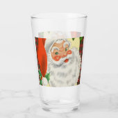 Verre Noël rétro du Père Noël victorien (Dos)