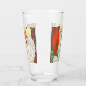 Verre Noël rétro du Père Noël victorien (Droite)