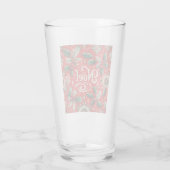 Verre Noel rouge et vert (Dos)