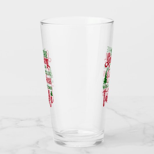 Verre Noël saison de design de choix (Droite)