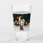 Verre Noël SlipperyJoe nutcracker figurine ornement (Devant)