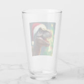 Verre Noël T-Rex 2 (Dos)