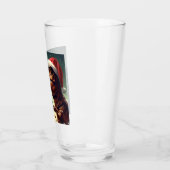 Verre Noël T-Rex 4 (Gauche)