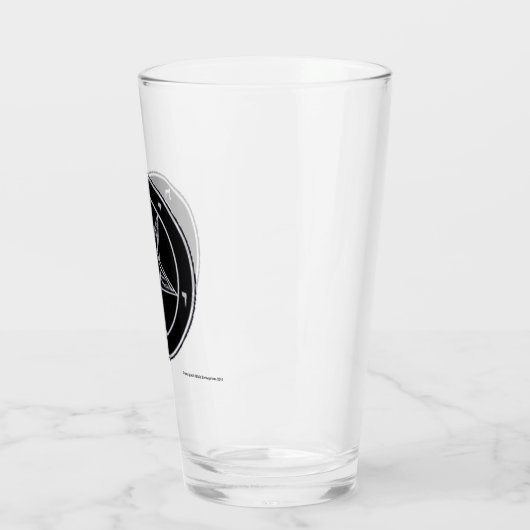 Verre noir Baphomet (Gauche)