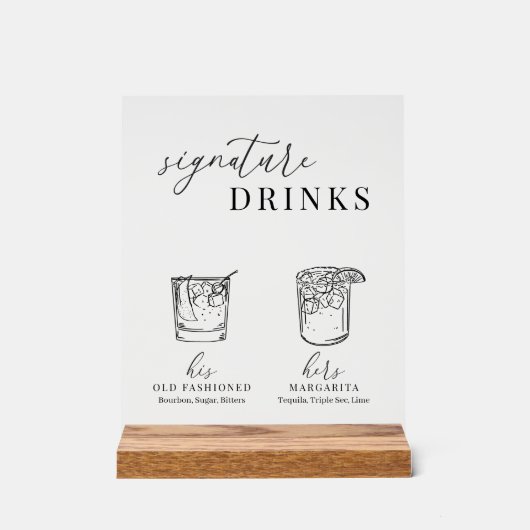 Verre noir & blanc élégant et moderne (Recto)