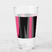 Verre Noir rose et gris (Dos)