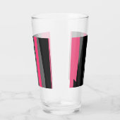 Verre Noir rose et gris (Droite)